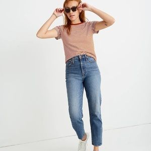 Madewell Classic Straight Jeans in Peralta Wash 24Tall